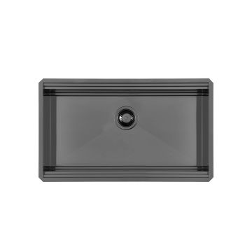 Lavello FOSTER serie Milanello  Gun Metal cod. 1034 856 - Waschbecken
