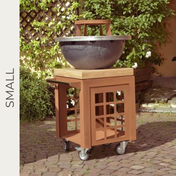 la castellamonte Foculus Barbecue a legna per esterni 