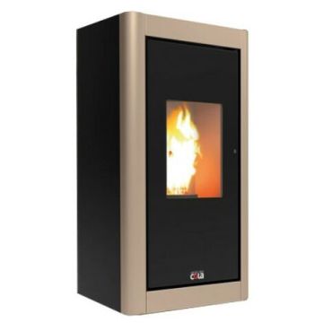 Stufa a pellet COLA Urban Bronzo