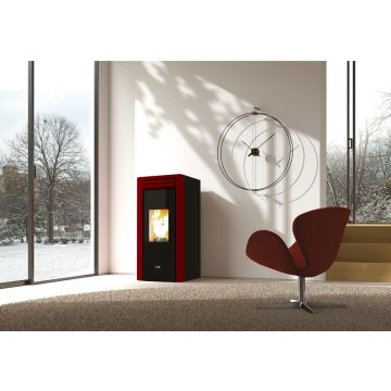 Stufa a pellet COLA Grace 14 Bordeaux